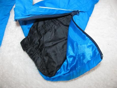 Chlapecké modré lyžařské kalhoty, oteplovačky vel.152 - 4