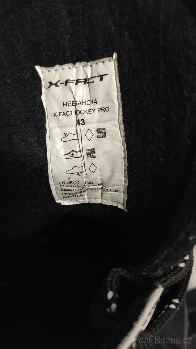 Brusle X Fact Hockey Pro vel. 43 - 4