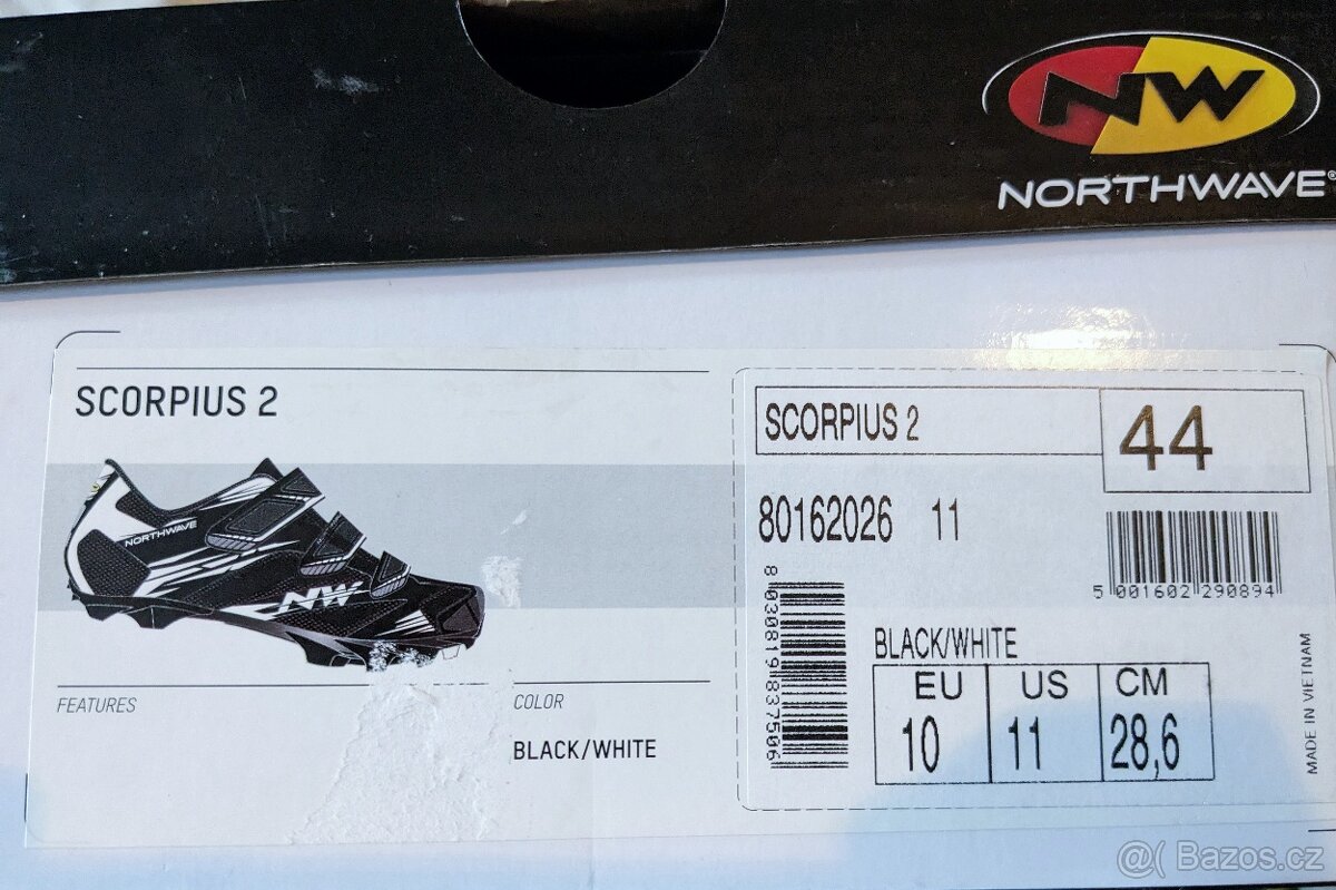 Cyklistické tretry Northwave Scorpius 2 - 4