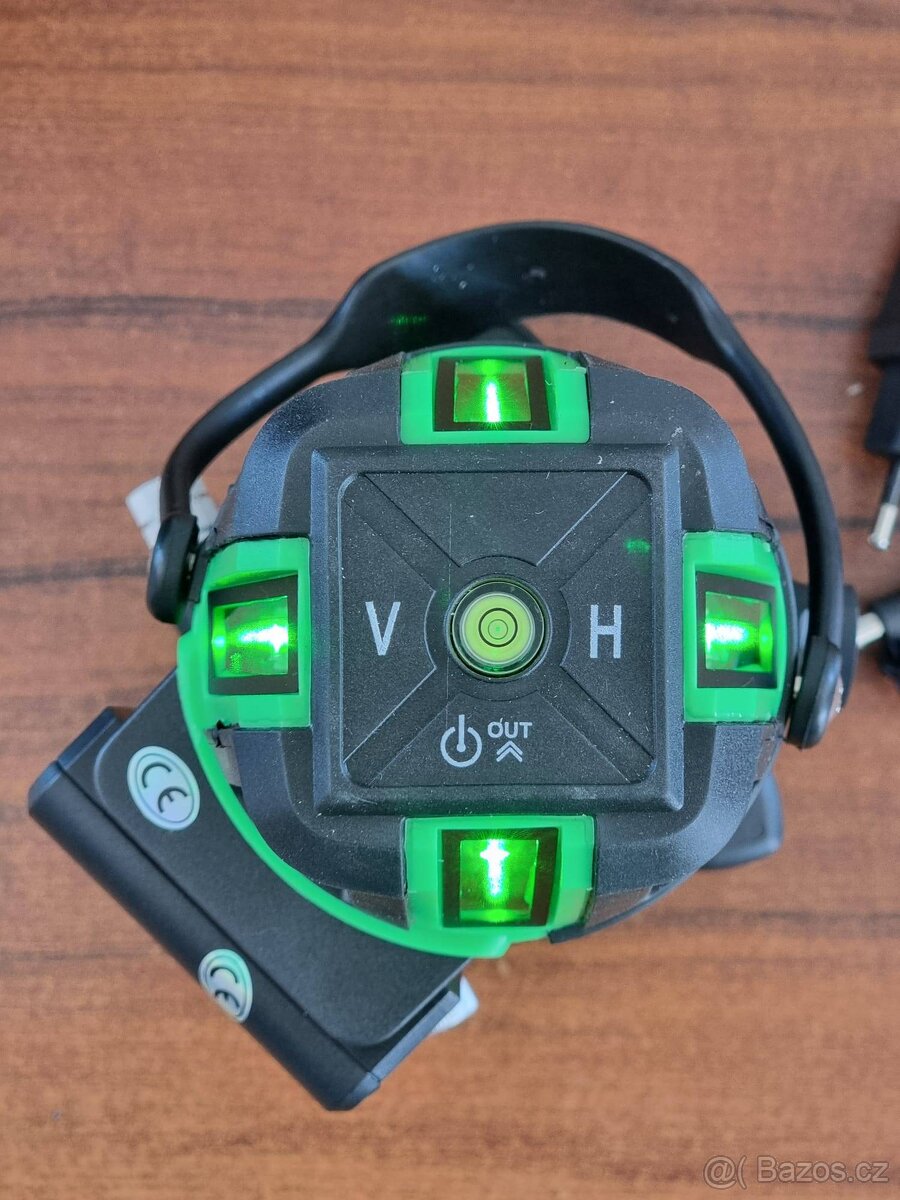 Prodám nový křížový laser HILDA se zeleným paprskem - 4