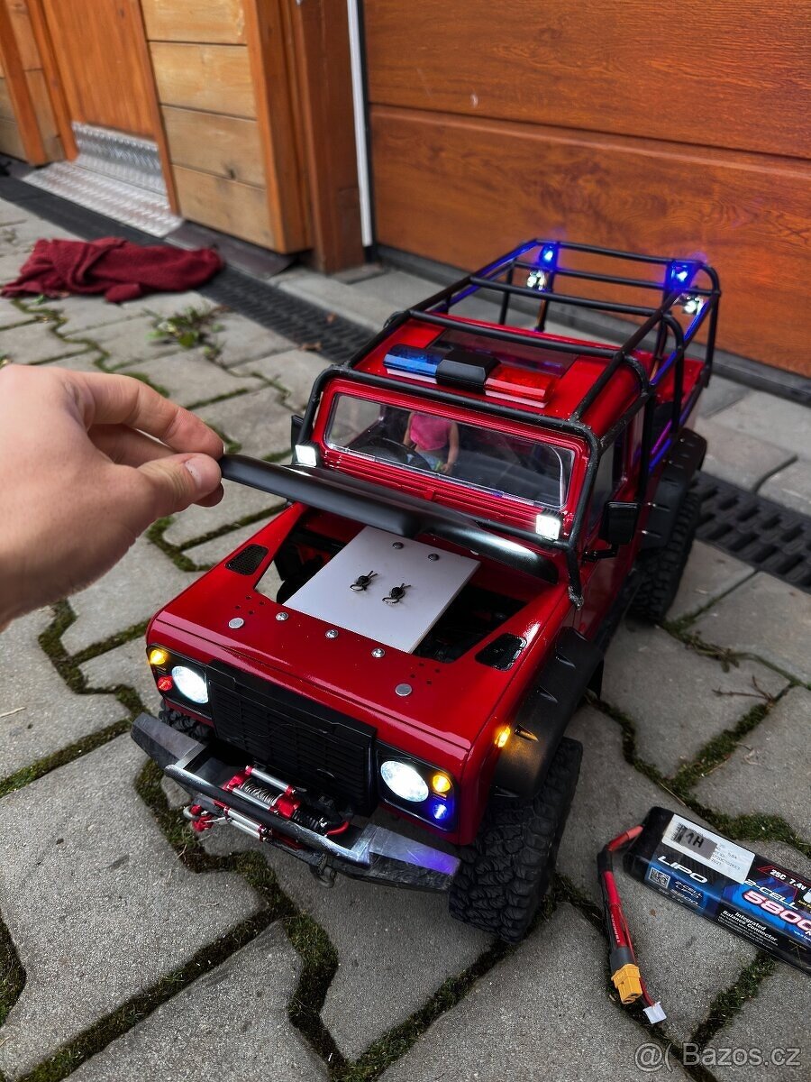 Traxxas TRX-4 Defender ABS Pickup komplet set v tuningu - 4