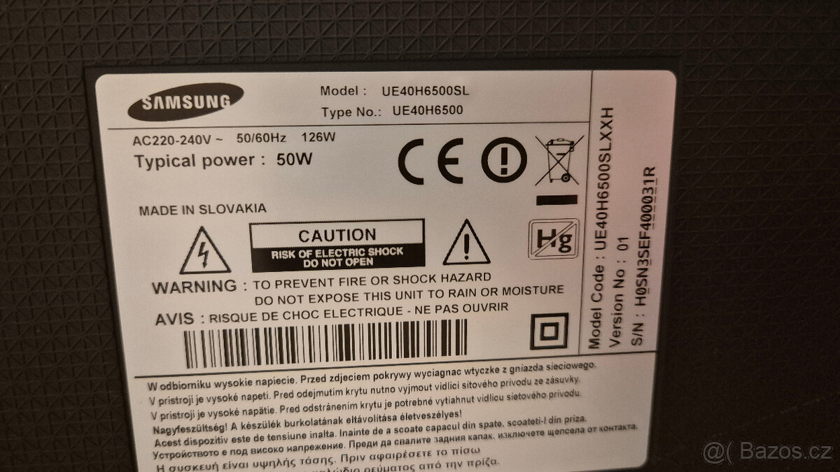 Smart Samsung UE40H6500 101cm Wifi - 4