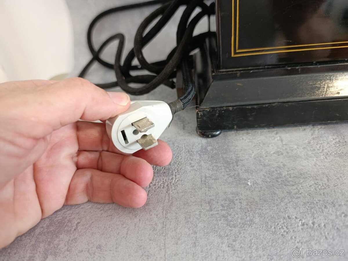 Starý dánský orig.telefon na kliku Kristian Kirk - do sbírky - 4