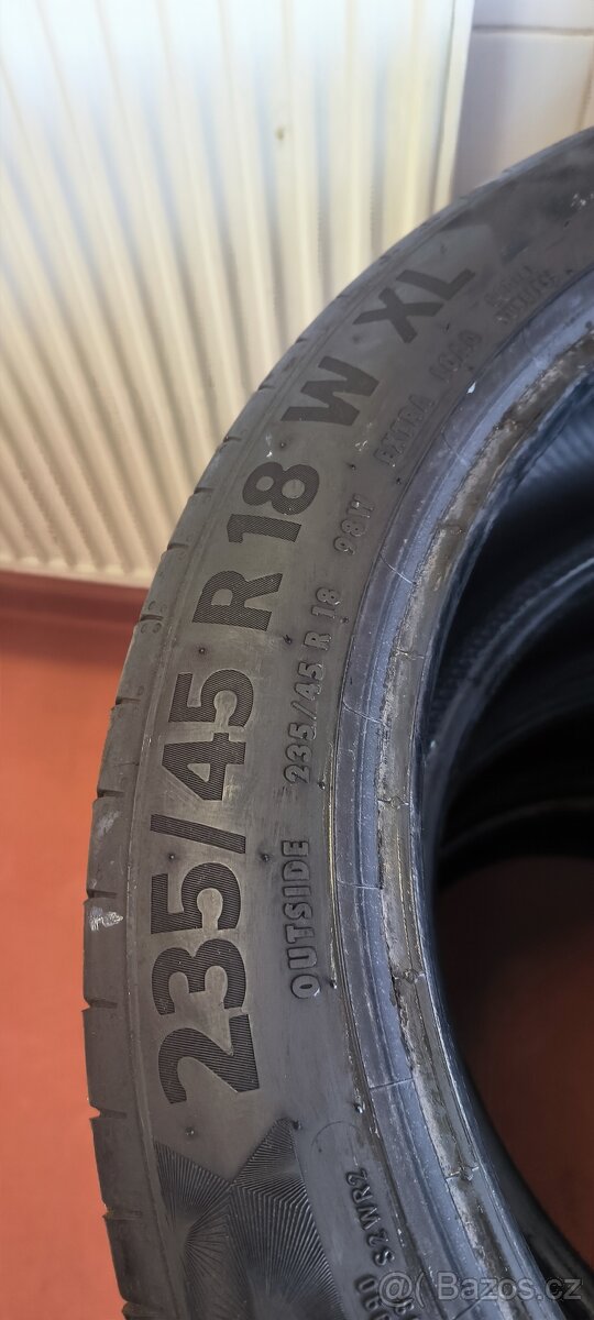 Letní pneu 235/45/18 Continental - 4