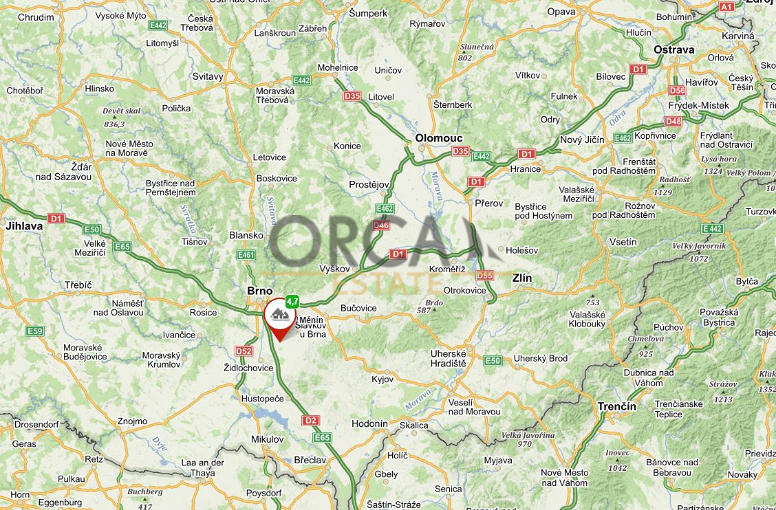 Zajímavý pozemek v k.ú. Měnín - 4