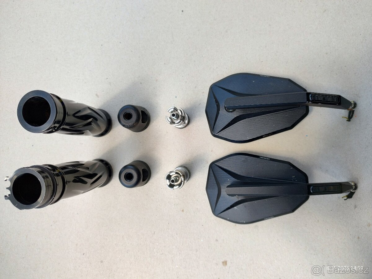 zrcátka Highsider PW-203 s blinkrem + hefty - 4