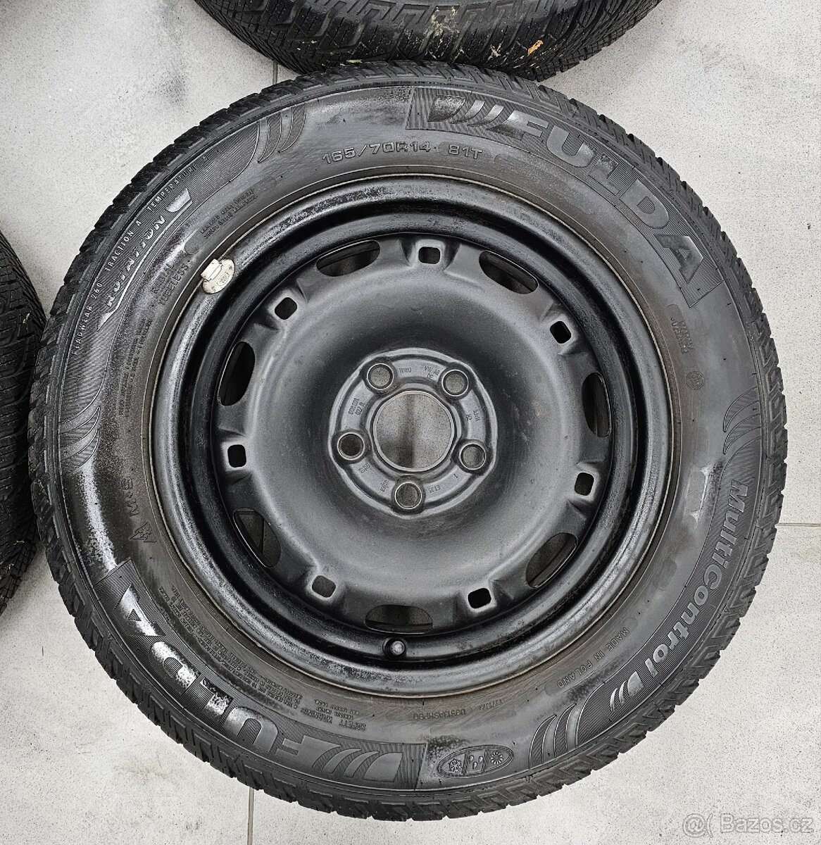 Zimní kola 165/70 R14 5x100 FULDA (ZACHOVALÉ) - 4
