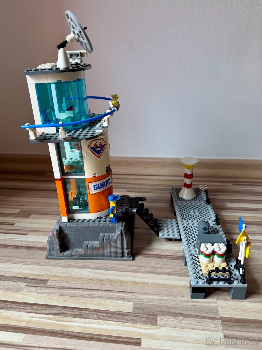 LEGO City 7739 Pobřežní hlídka Hlídkový člun a věž - 4