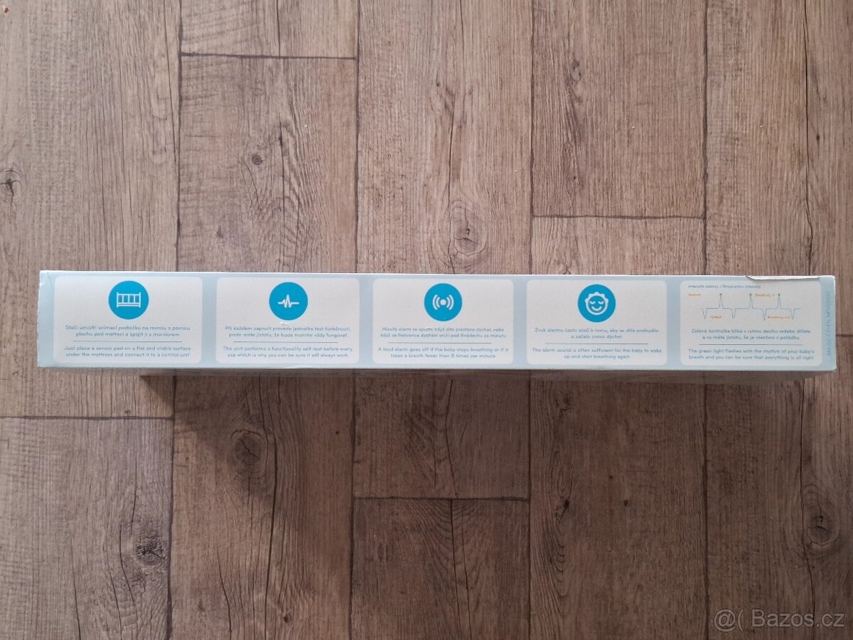 Jablotron BM02 Nanny monitor dechu, balení 1 - 4