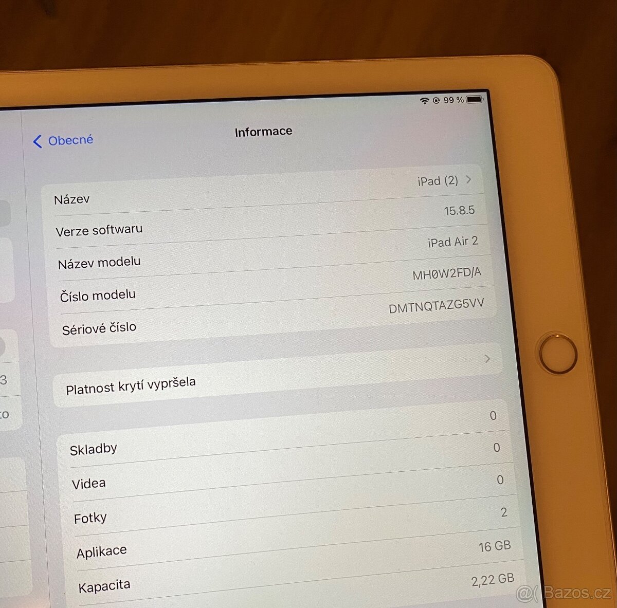 iPad Apple Air2 , 64GB - 4