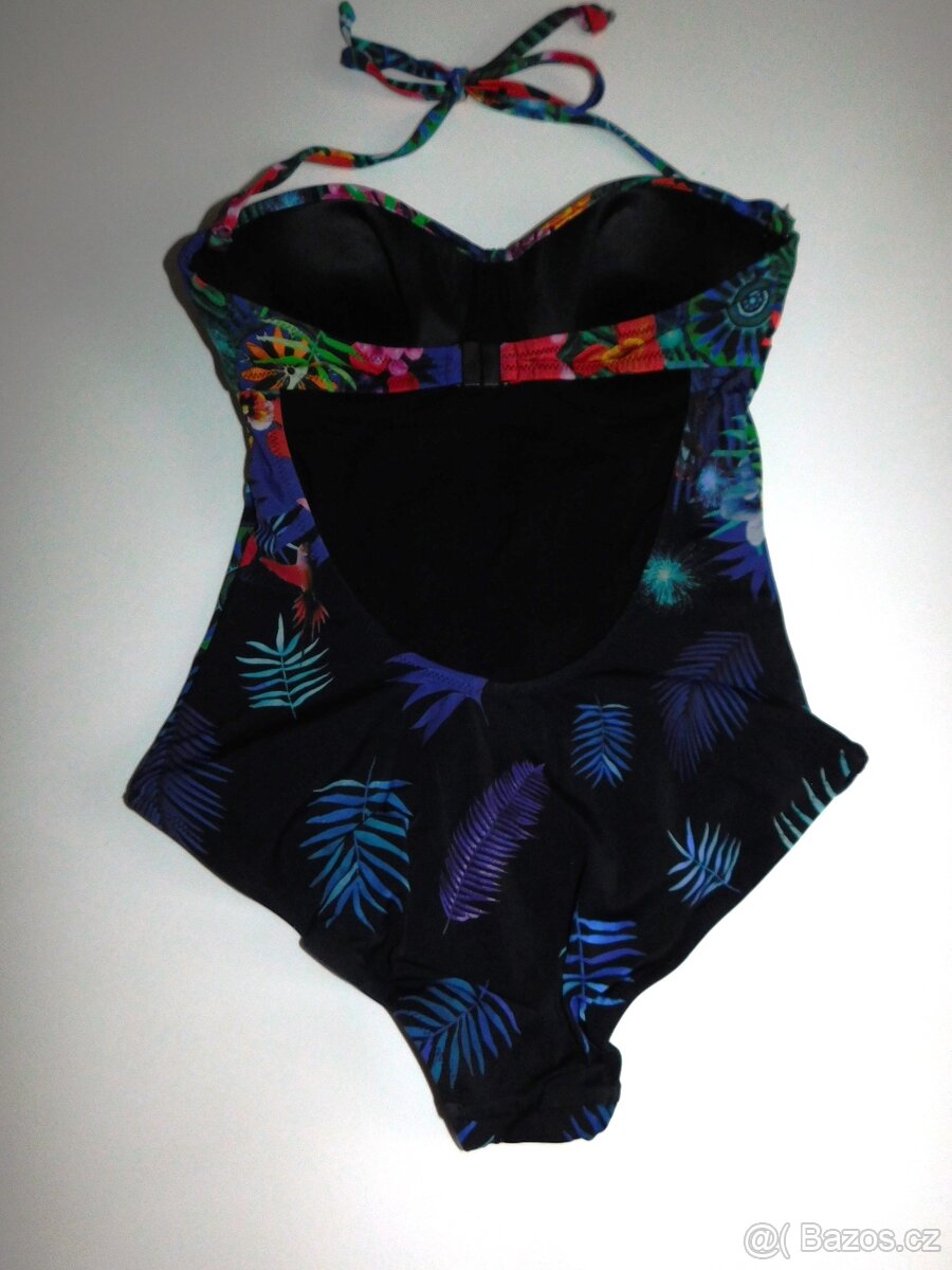Dámské jednodílné plavky-Desigual-Nové-vel.S - 4