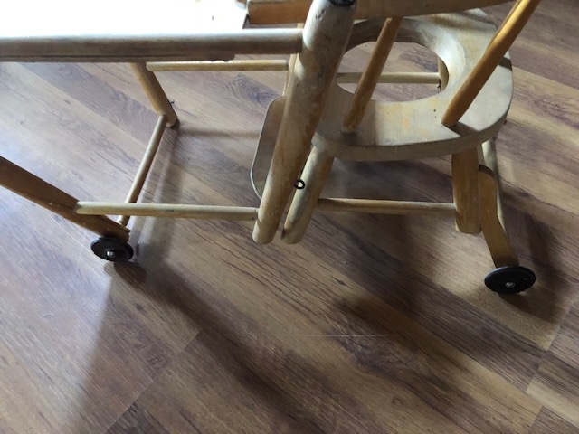 dětská retro židlička - 4