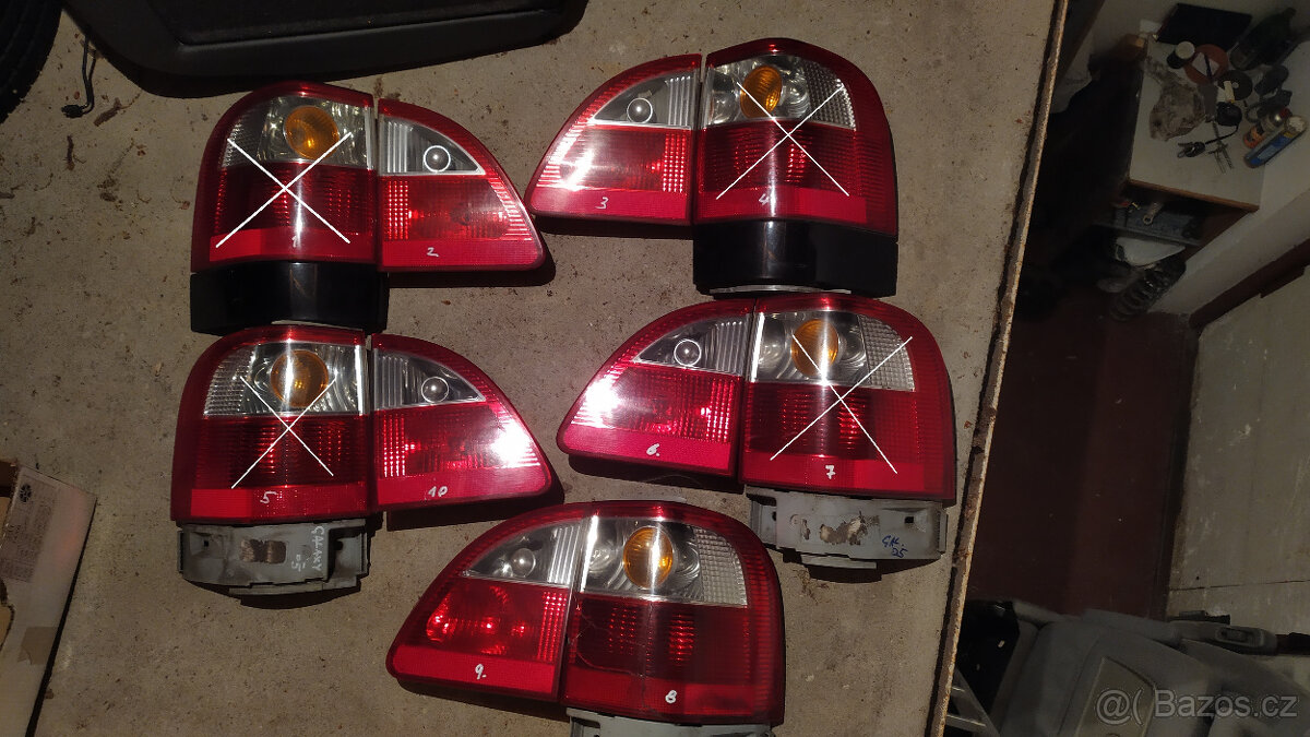 Ford Galaxy 2000-2005 ZADNÍ SVĚTLA - 4