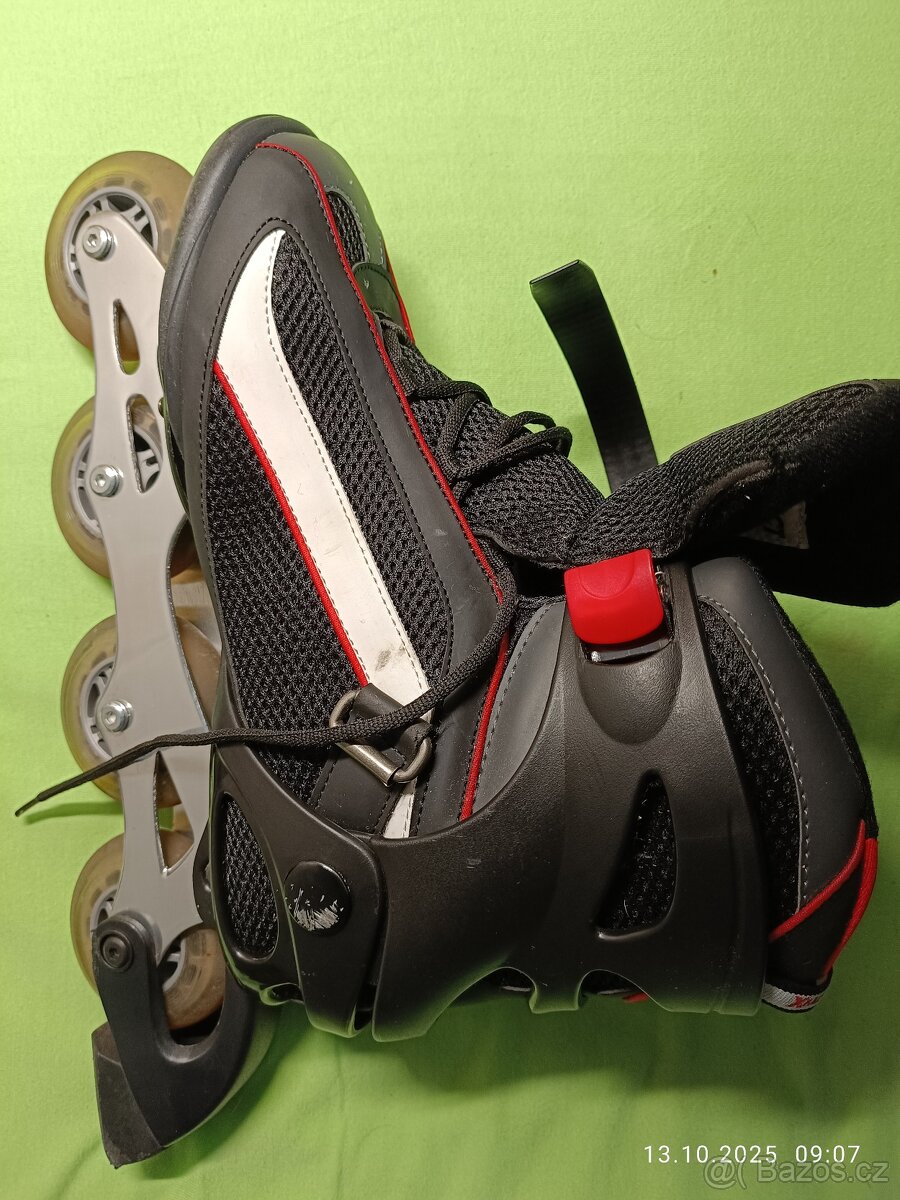 Prodám PÁNSKÉ KOLEČKOVÉ BRUSLE, INLINE, vel. 45 - 4