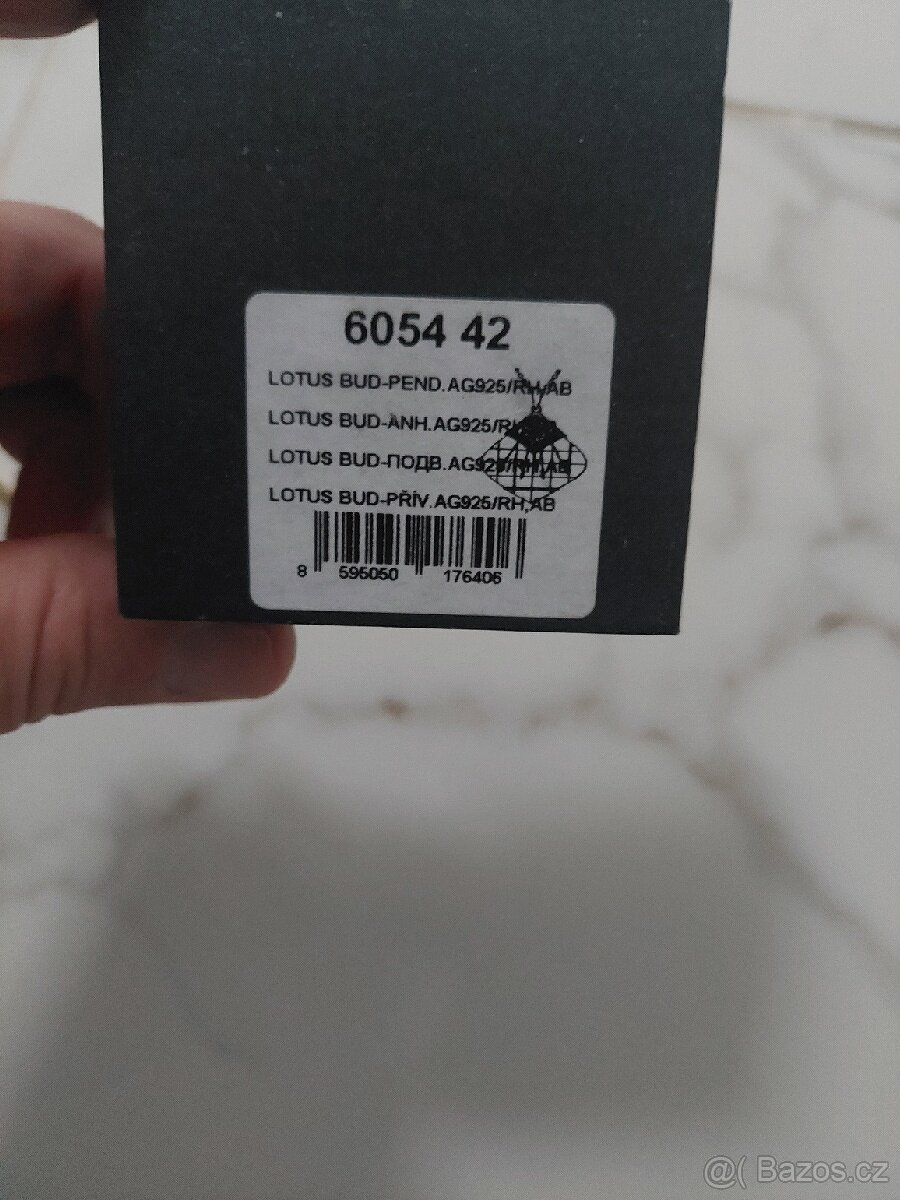 Preciosa stříbrný přívěsek+naušnice - 4