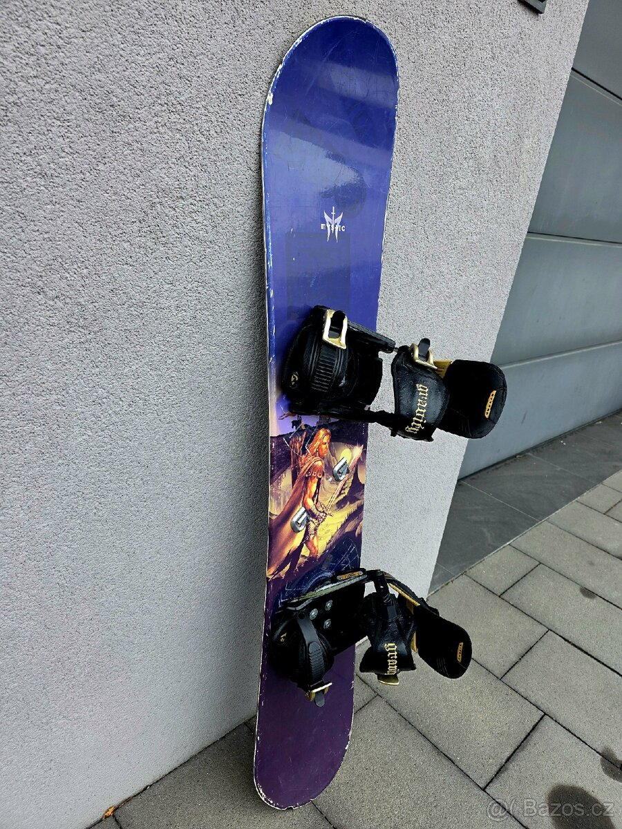 Snowboard MYSTIC, 133 cm + boty FIREFLY - 4