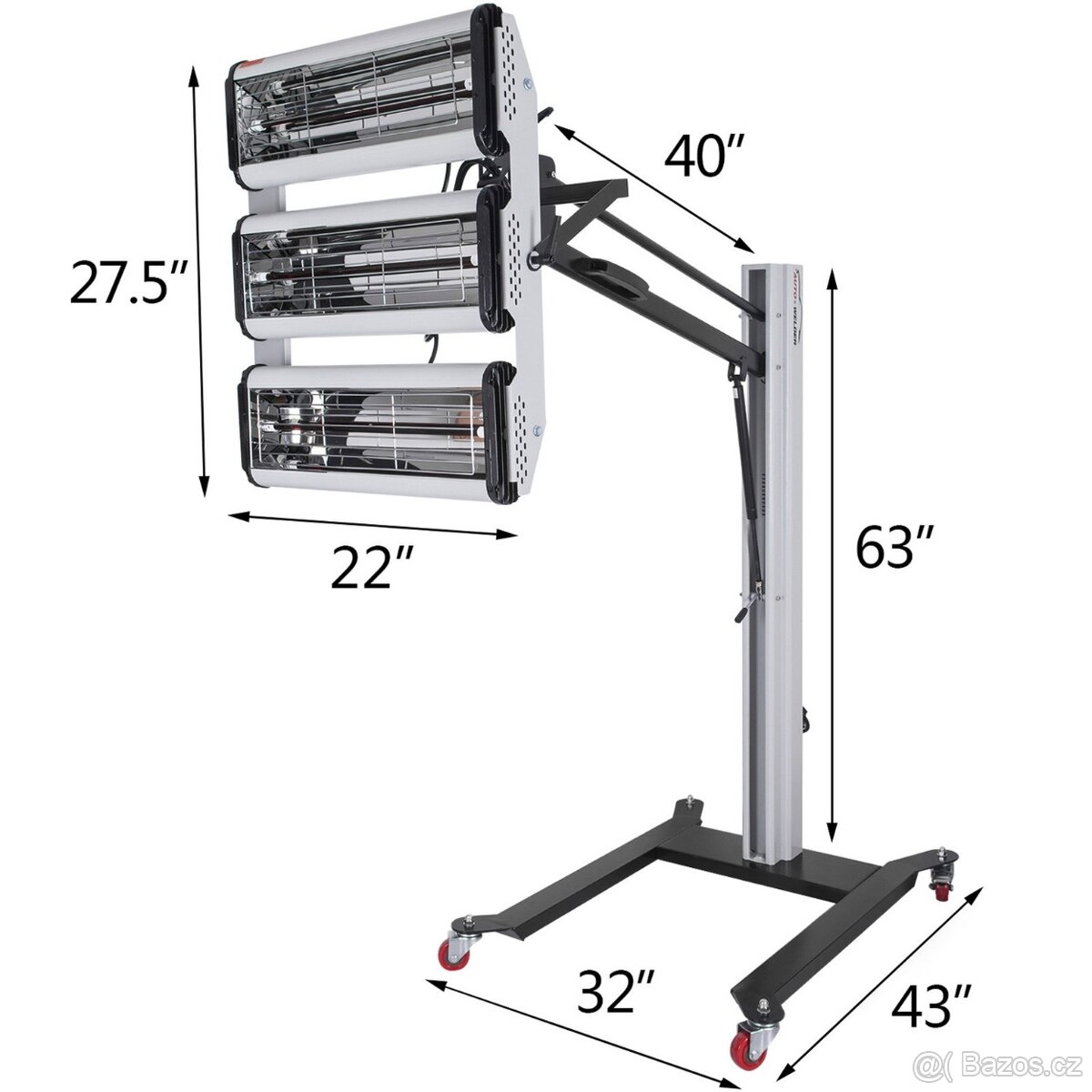 Robustní IR stojan s LCD ovládáním - 4
