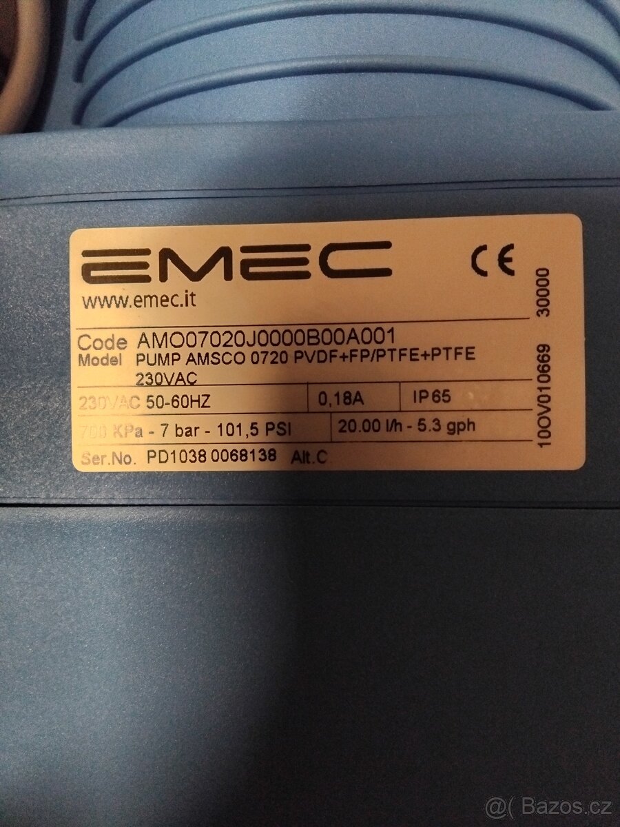 Dávkovací čerpadlo chemie EMEC - 4