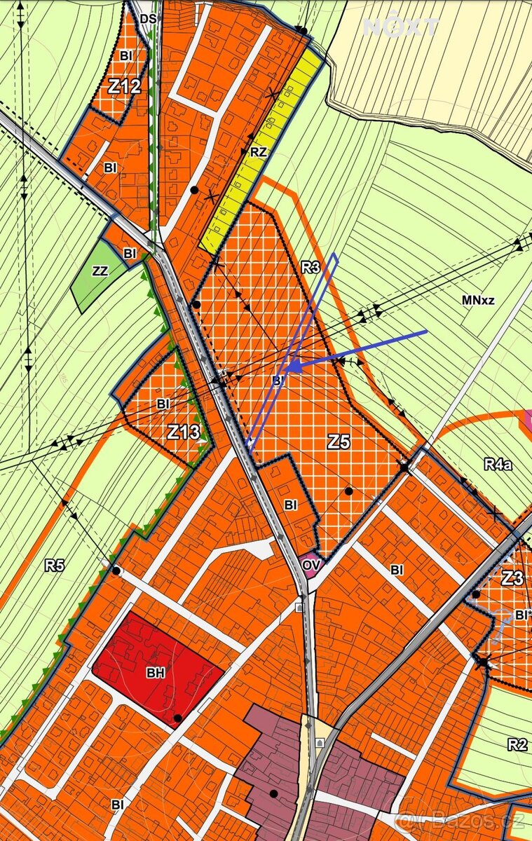 Prodej pozemek Bydlení, 3031㎡ - 4