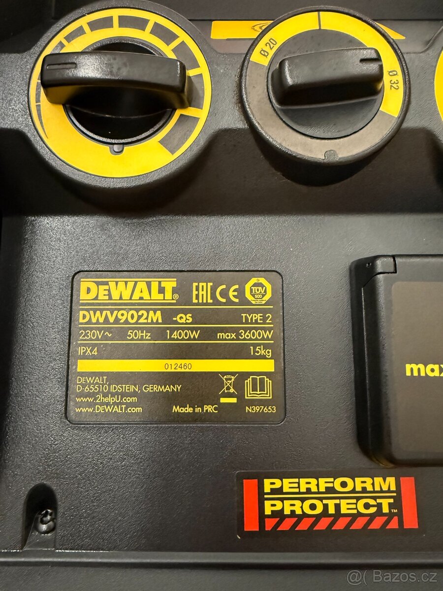 Průmyslový vysavač DeWalt DWV902 M - 4