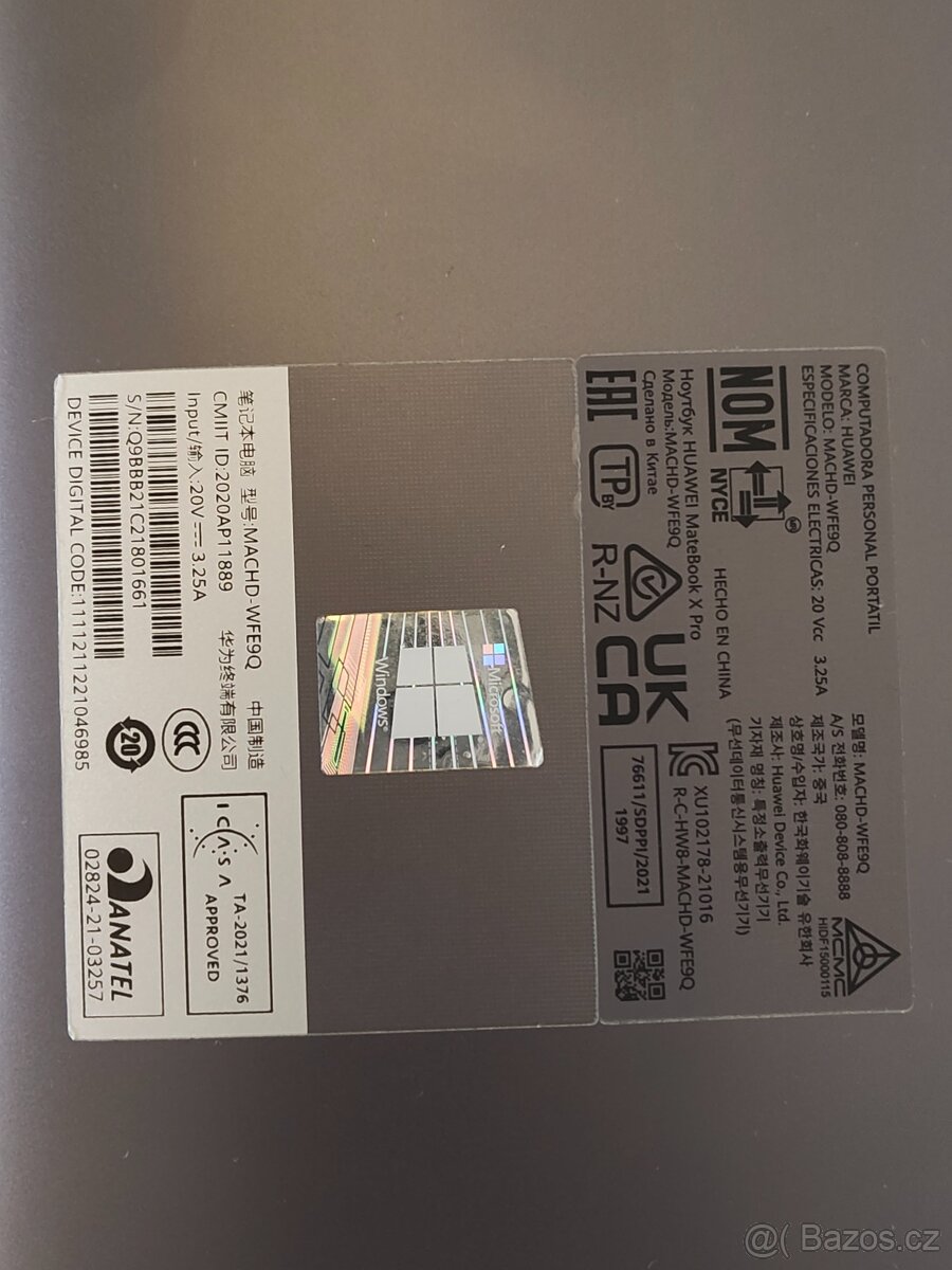 Huawei MateBook X Pro (2021) – rychlý prémiový notebook | To - 4