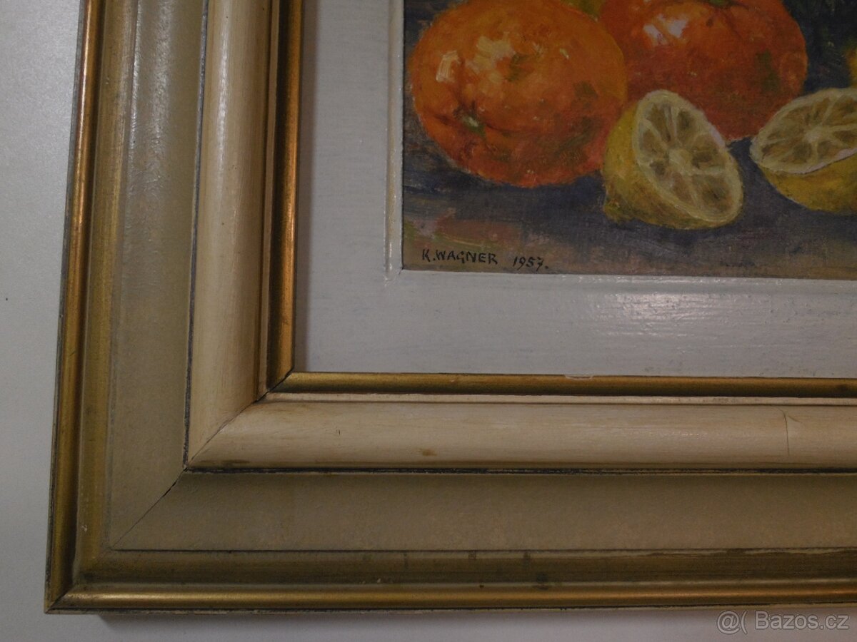 Zátiší s ovocem a květinami, Karel Wágner, DODATEK - 4