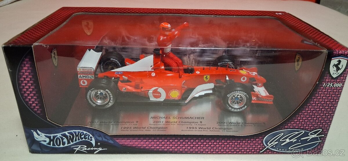 F1 Schumacher- modely 1:18 - 4