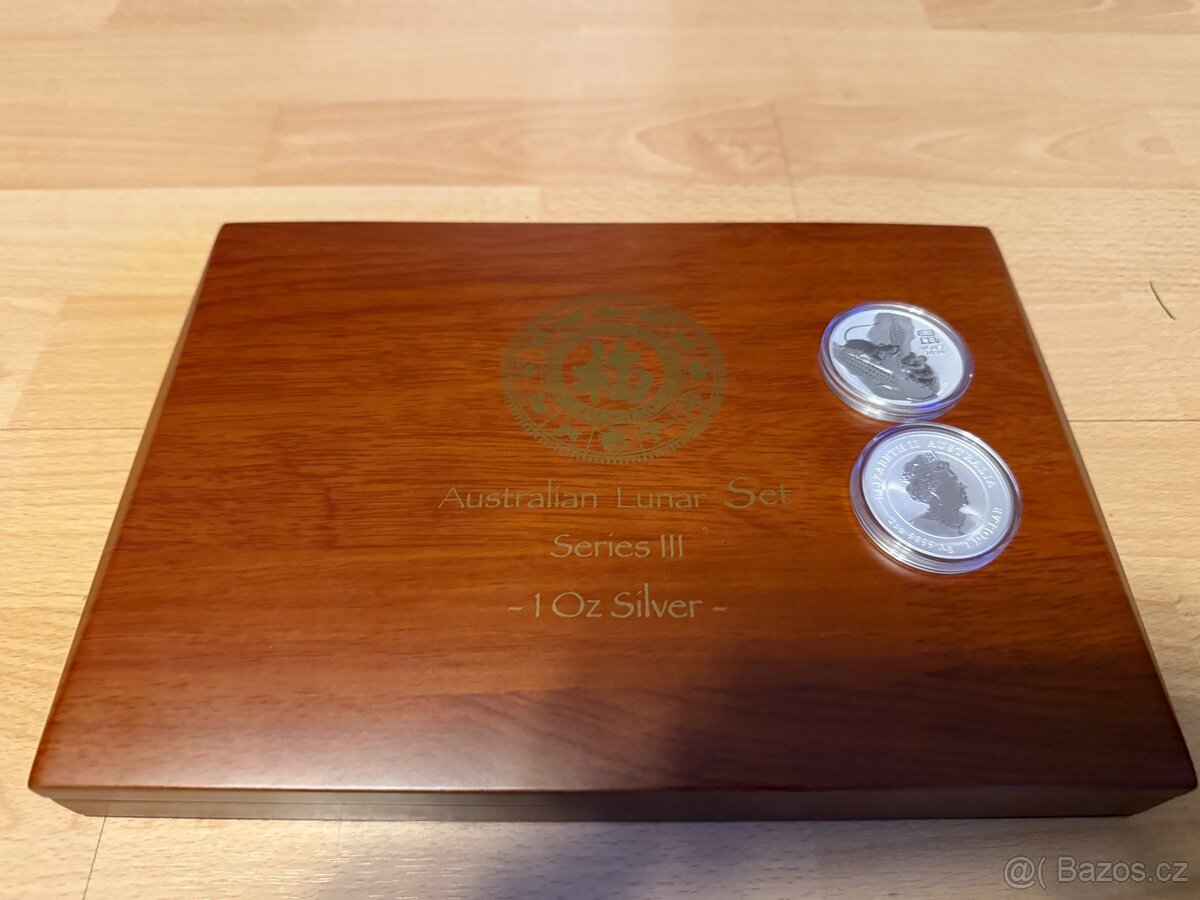 Luxusní etue Lunar III + mince 1oz Rok myši 2020 - 4