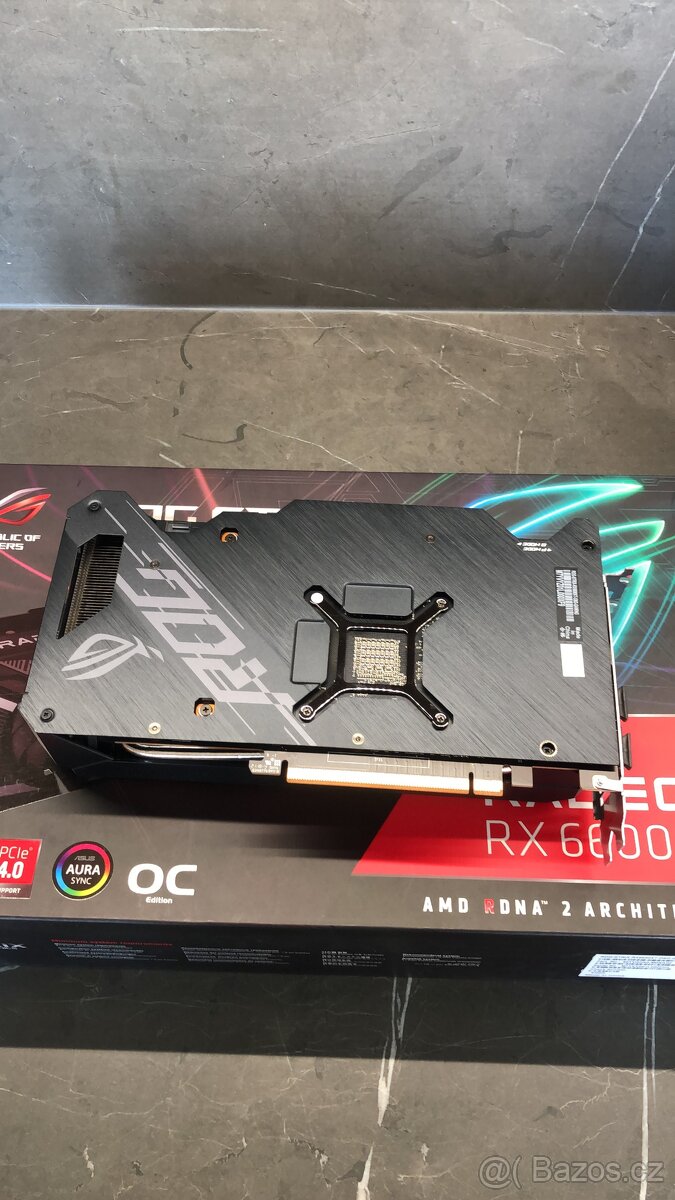 Prodám GPU ASUS ROG Strix Radeon RX 6600 XT 8GB - 4