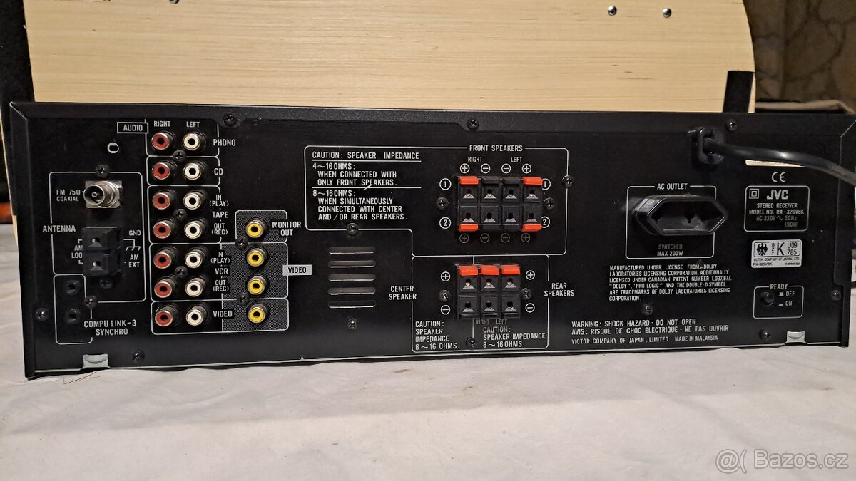 Receiver JVC RX-320 - 4