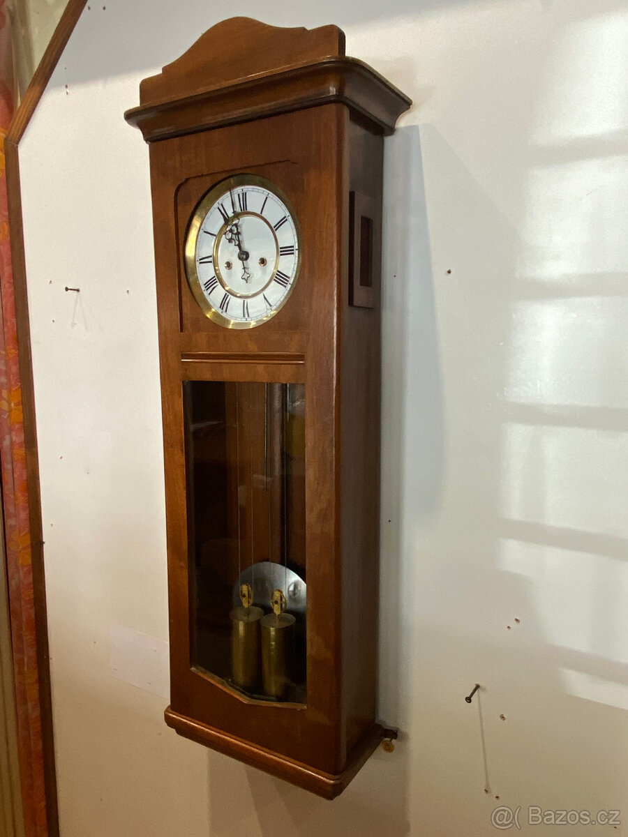 Starožitné hodiny pendlovky Junghans - 4
