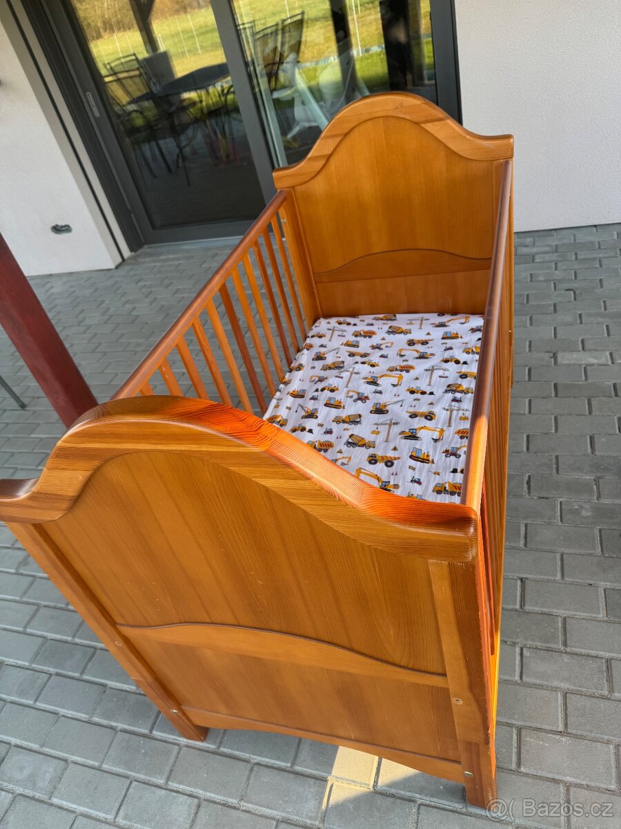 Postýlka + matrace Träumeland 140x70 cm - 4