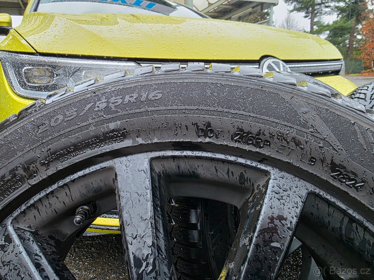 4x alu disky + zimní pneu Laufenn i FIT+ LW31 205/55 R16 91H - 4