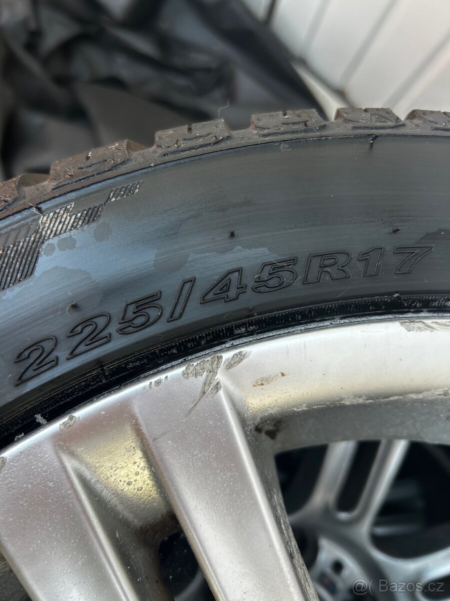 BMW alu kola 17 + pneu Nexen 225/45 R17 - 4