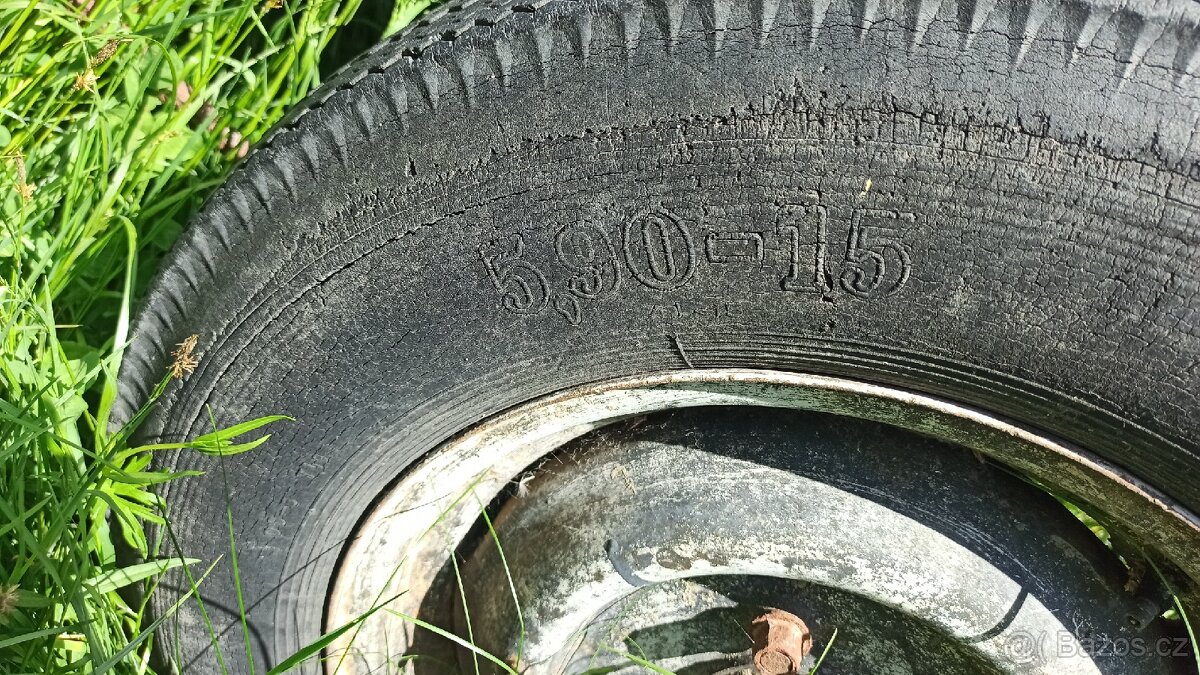 Vozík, vlečka za traktor, čtyřkolku - 4