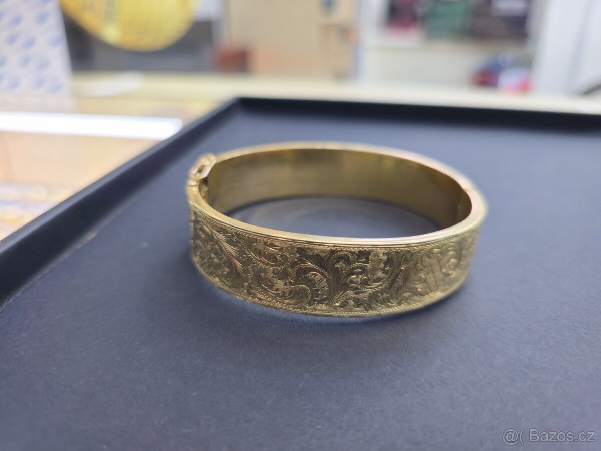 Prodám náramek ze 14k zlata , 585/1000 - 4