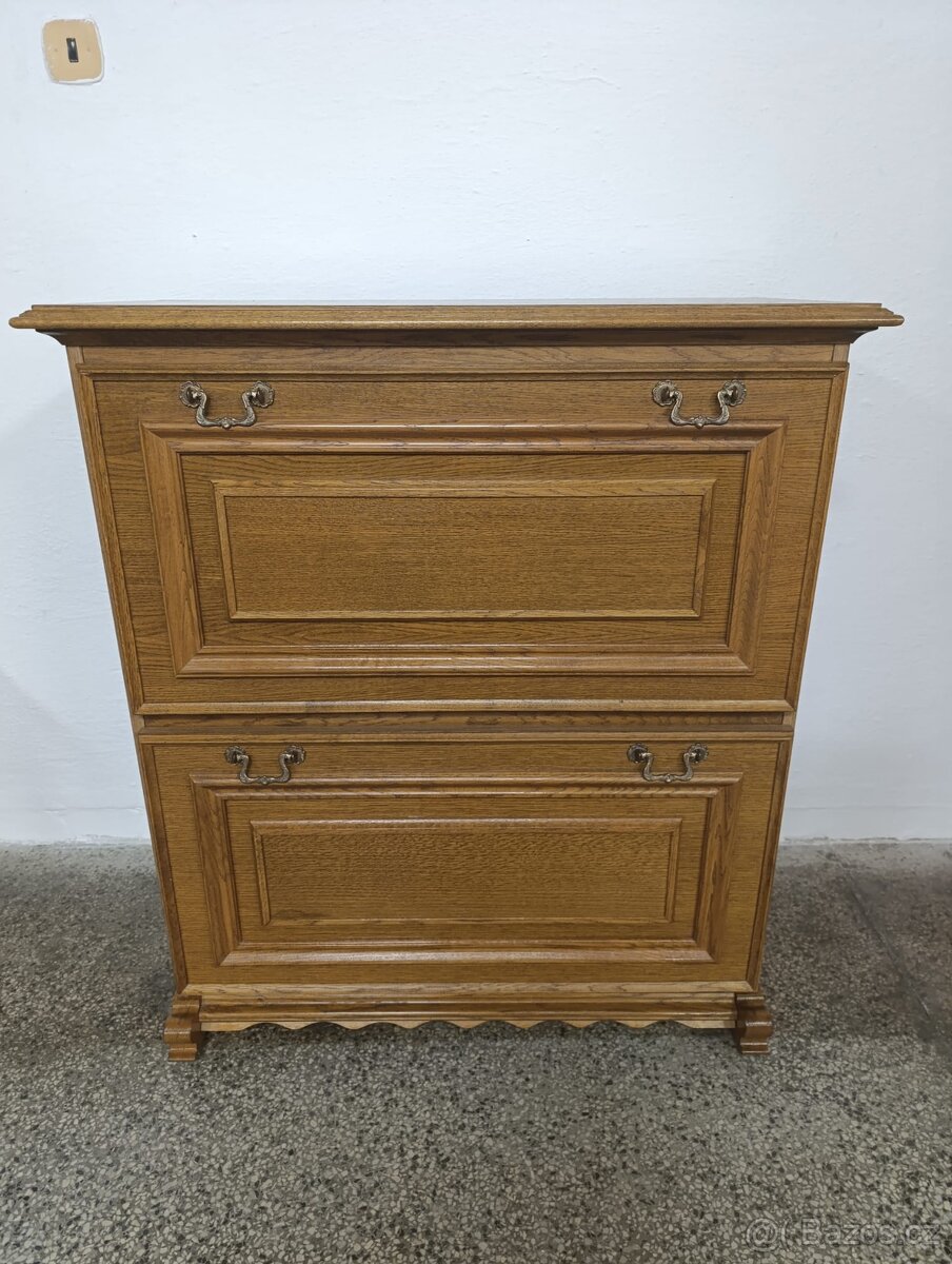 Rustikální botník, masív, Nábytek s příběhem - 4