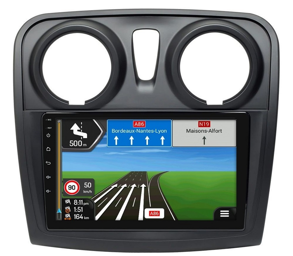 9" Dacia Sandero, Logan - Android 14 - GPS rádio - 4