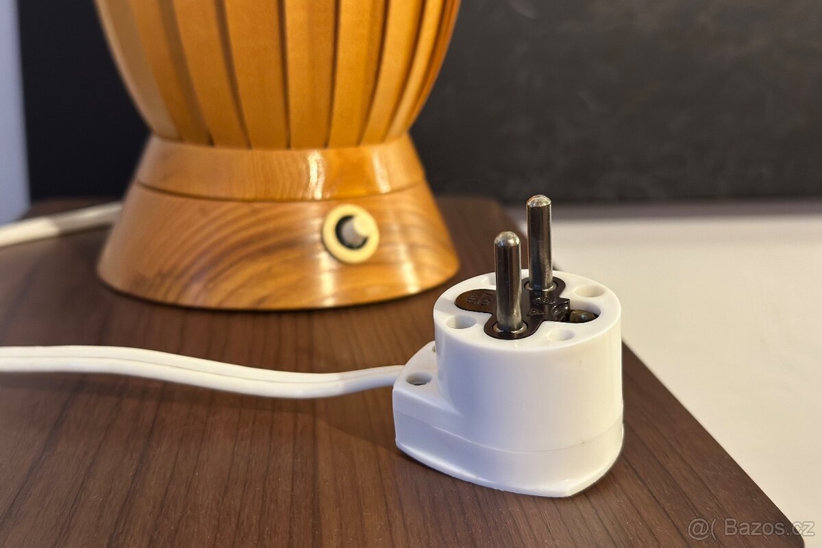 Raritní lampička Dřevotvar - 4