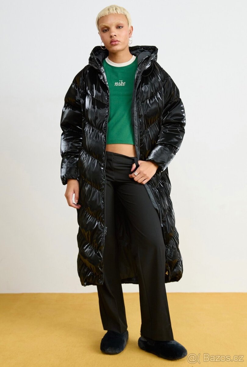 Nádherný péřový kabát Nike - 4