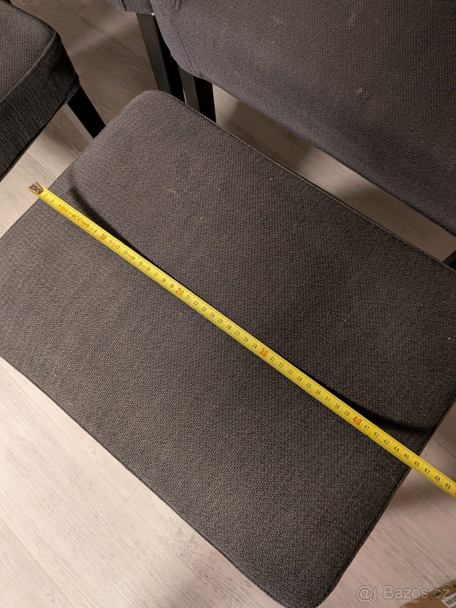 Židle s podnožkou SAKARIAS - 4