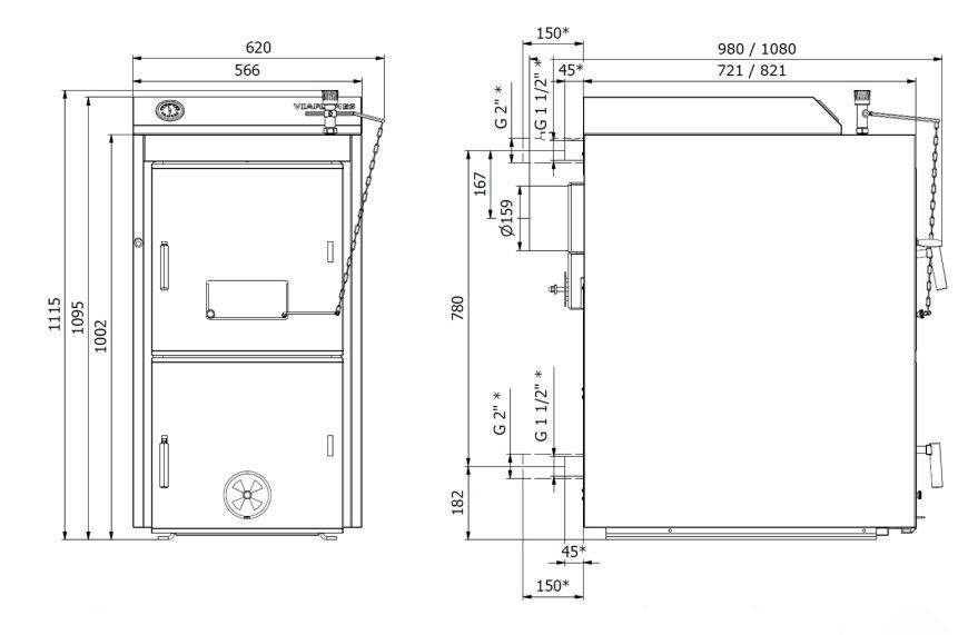 Kotel Viaflames W22 Eco 30 - W220030 - 4