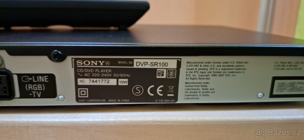 DVD přehrávač SONY - 4