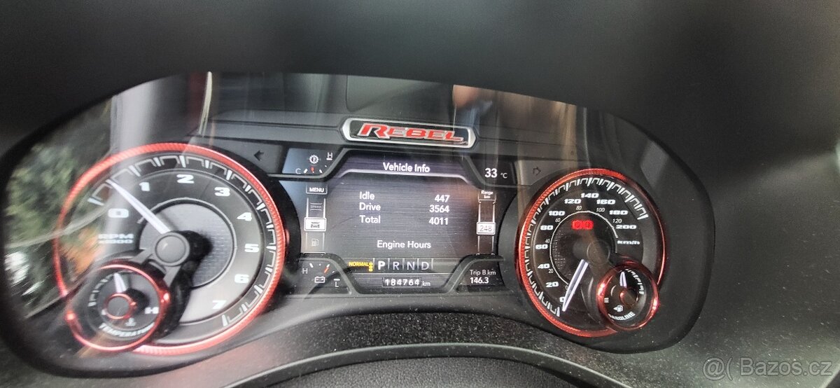 Dodge RAM 1500 Rebel 5.7 2020 EU verze DPH