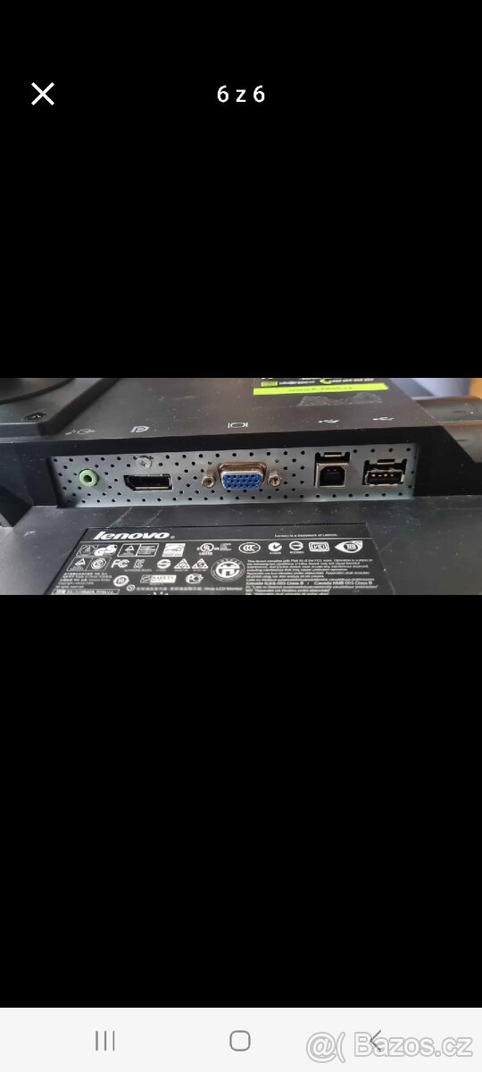 Monitor 22'' Lenovo ThinkVision - 4