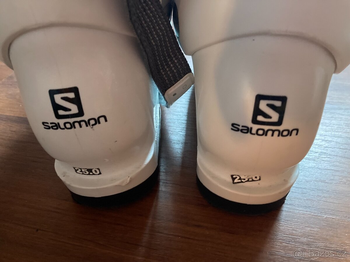SALOMON SETLyže 159, boty 25,vázání,hůlky, vak - 4
