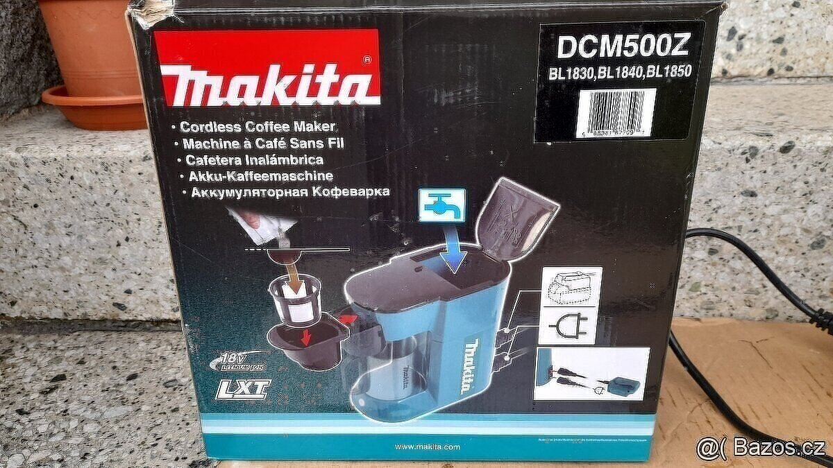 Aku kávovar Makita DCM 500 Z - 4