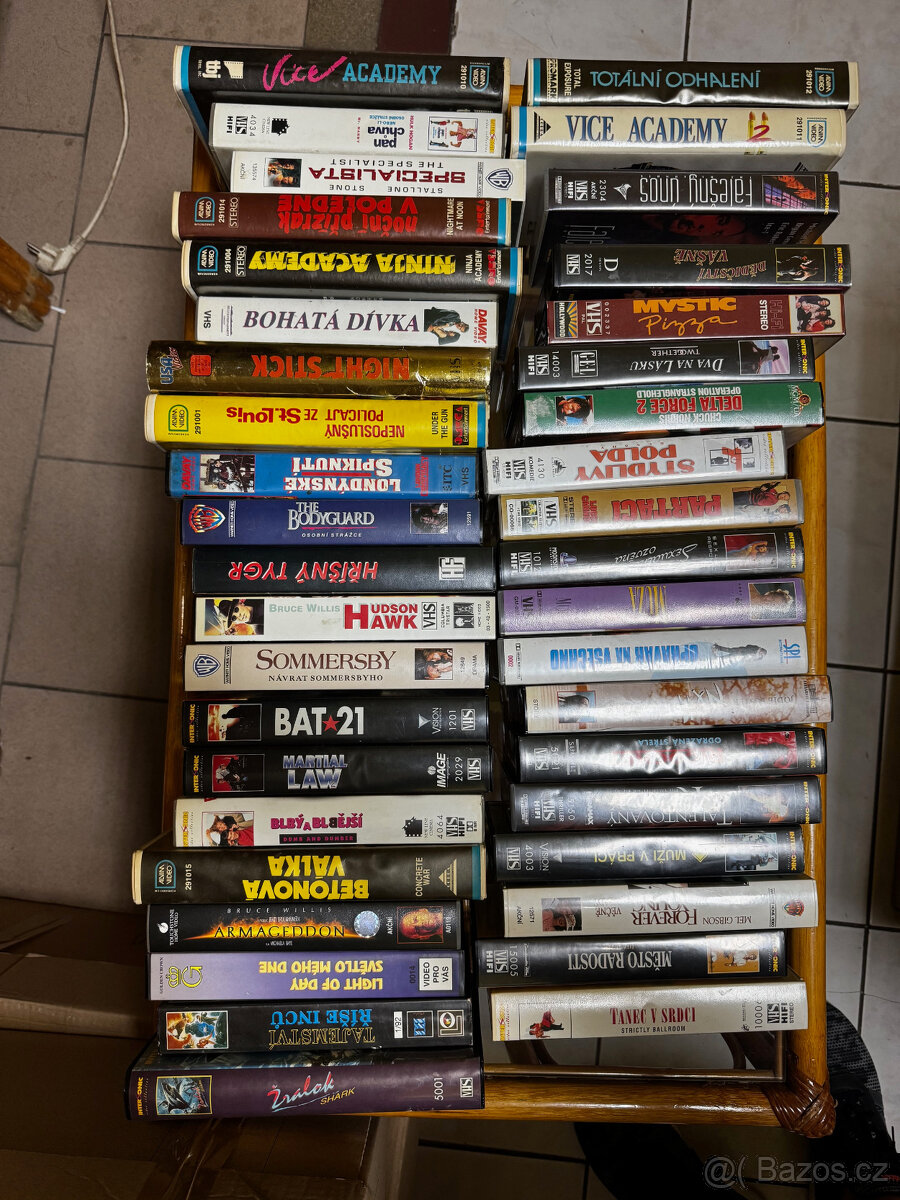 VHS originální videokazety - 4