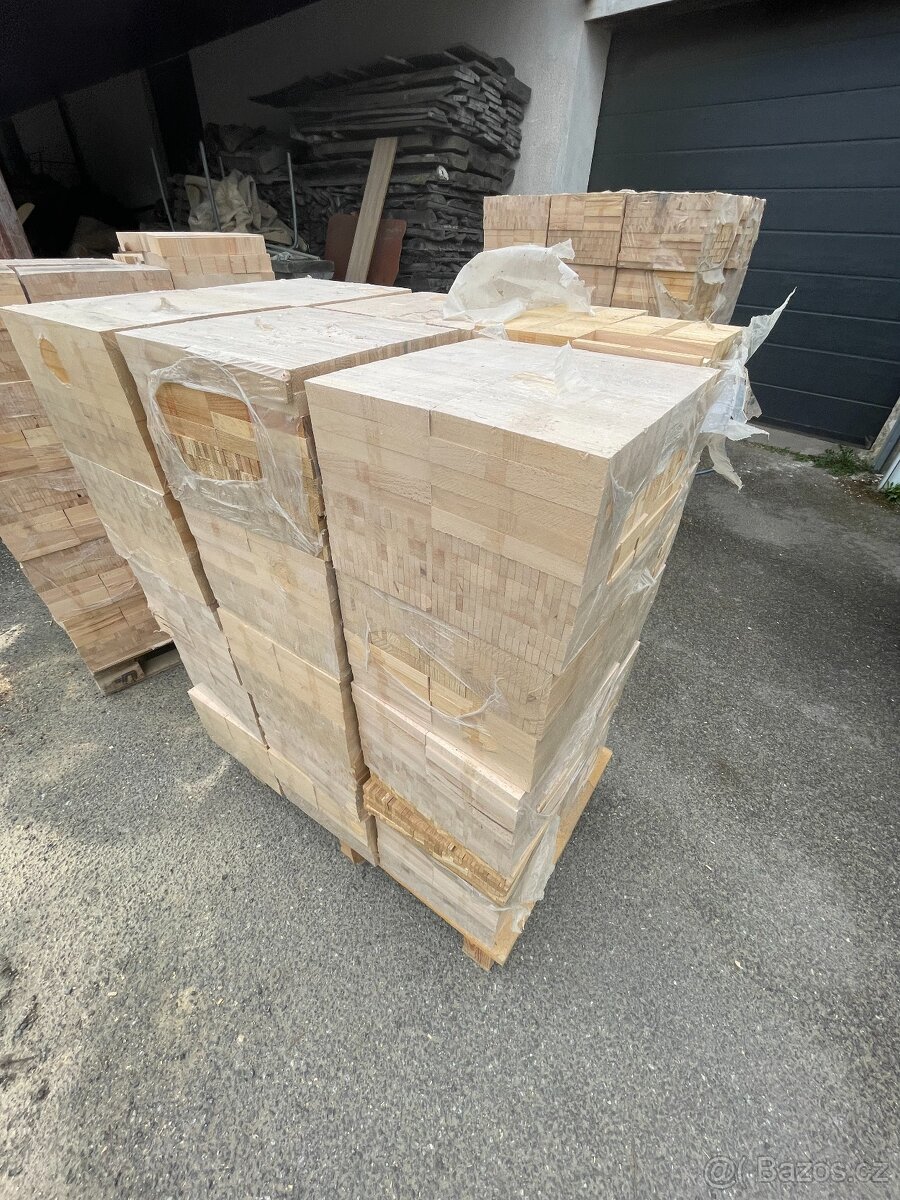 Bukové lamely - 160x22x8 mm - 4