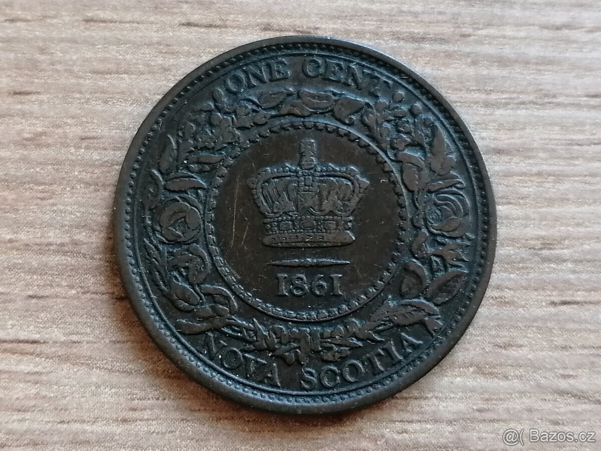 Koloniální mince Nové Skotsko Province of Nova Scotia Kanada - 4